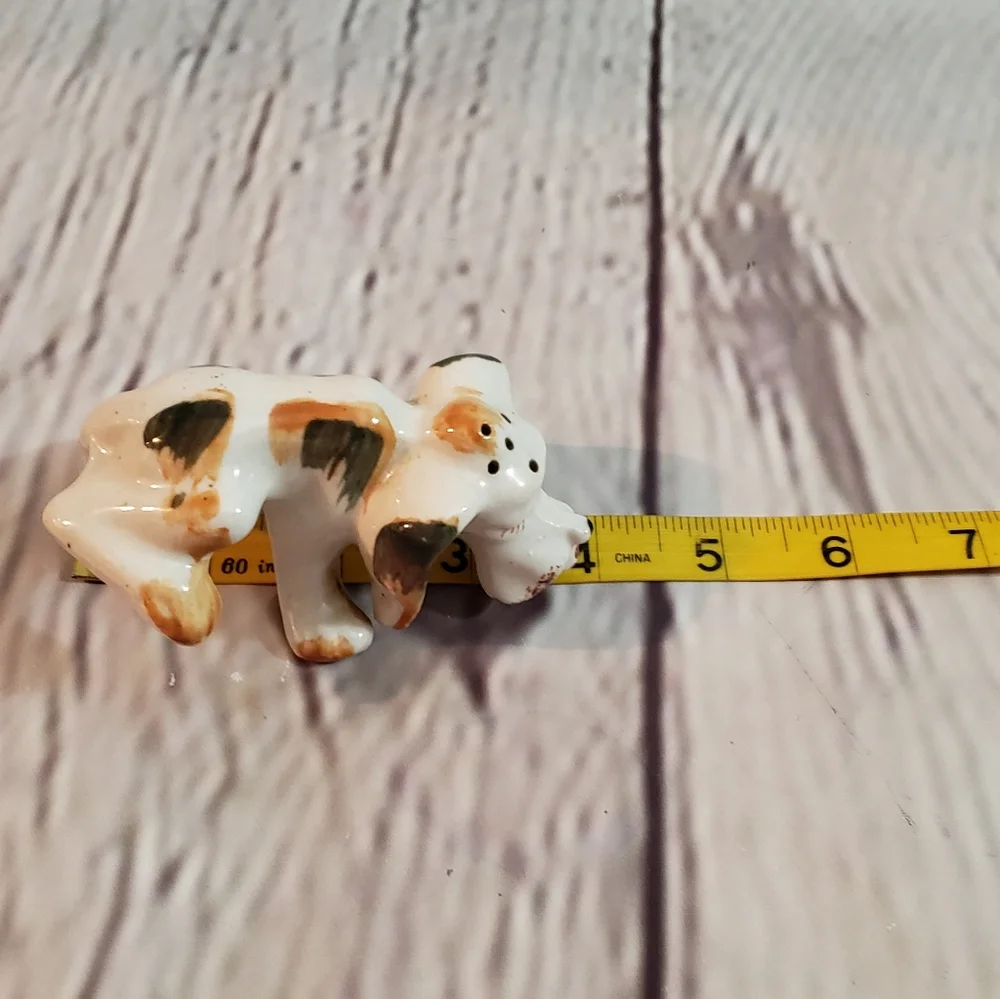 Vintage Naughty Dog Salt Pepper Shakers Single